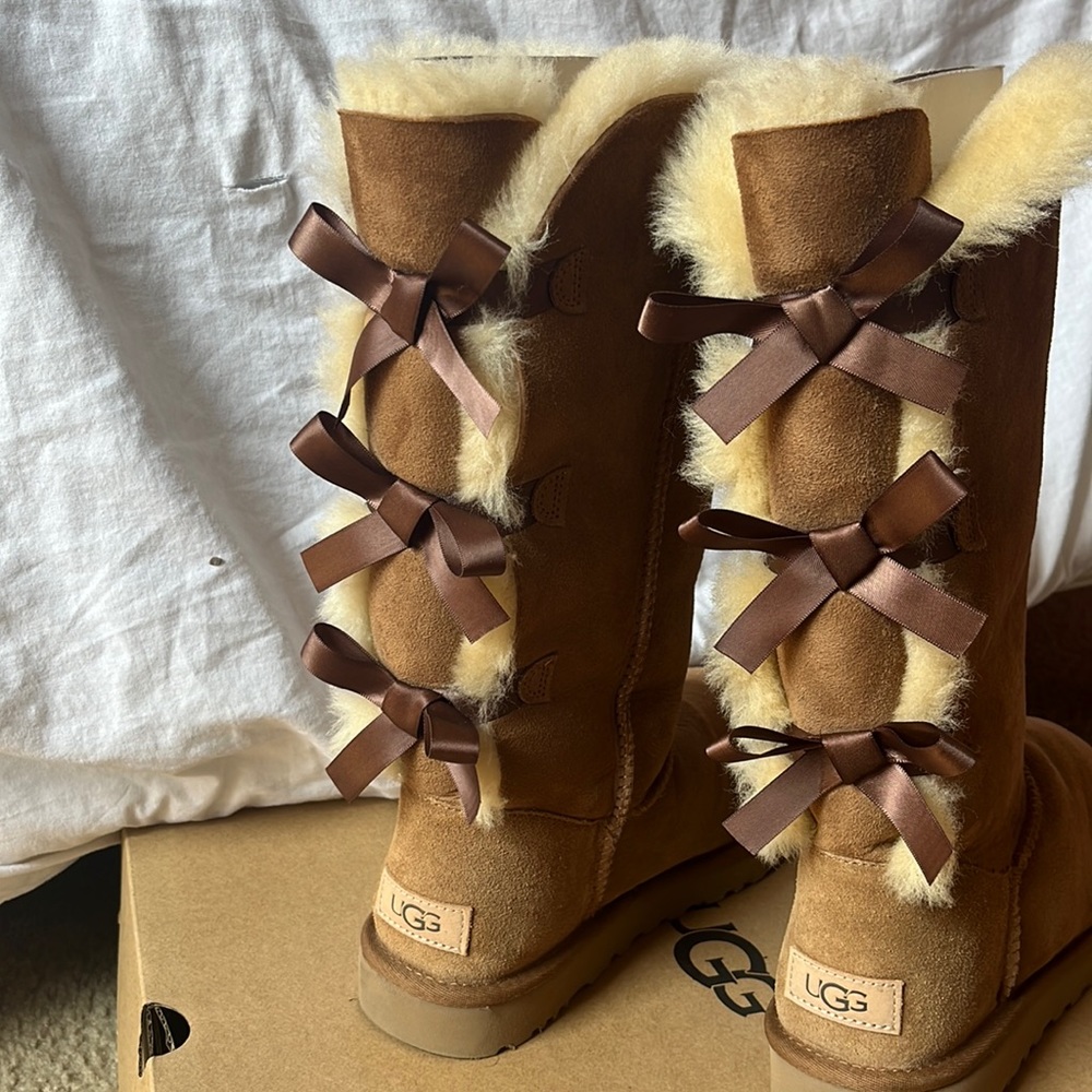 TALL UGG BAILEY BOW BOOTS